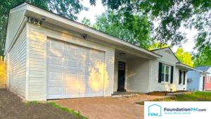 A well-maintained Memphis rental property managed by Foundation Property Management, illustrating stress-free property ownership.