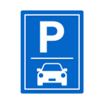 Icon showing parking responsibilities for residents.