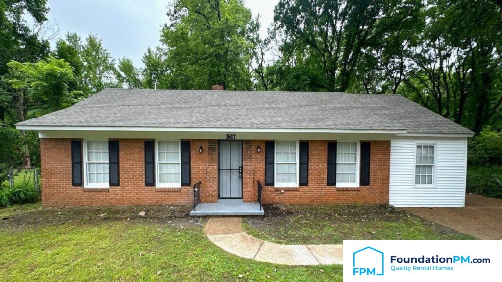 Great rental property managed by Foundation Property Management Memphis Tennessee