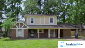 Property management company team inspecting a Memphis rental home